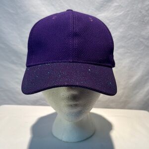 Augusta Sportswear Purple Glitter Cap